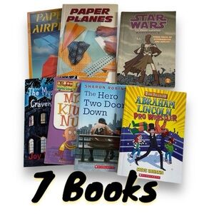 Children Books Bundle Lot of 7 Youth  Kids Mixed Themes